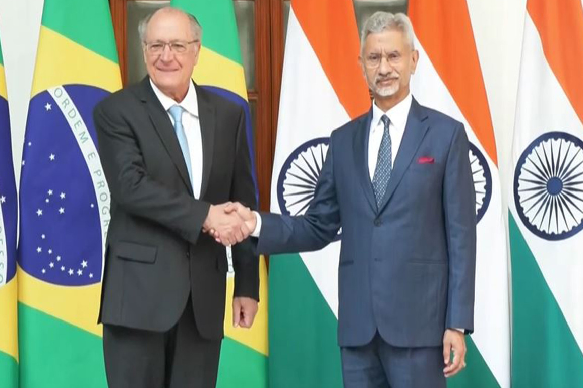 EAM Jaishankar meets Brazil VP Alckmin, discusses cooperation in trade, energy