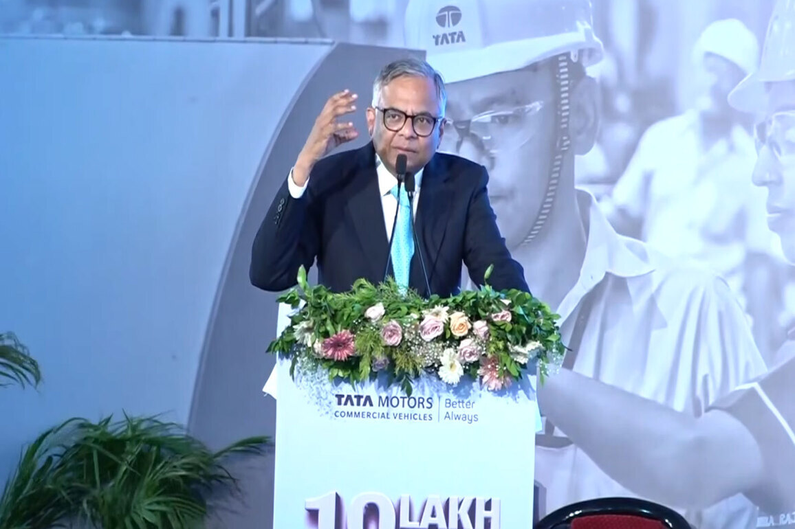 2M vehicles in 5 years, Hydrogen buses from Lucknow plant: N Chandrasekaran Chairman Tata Group