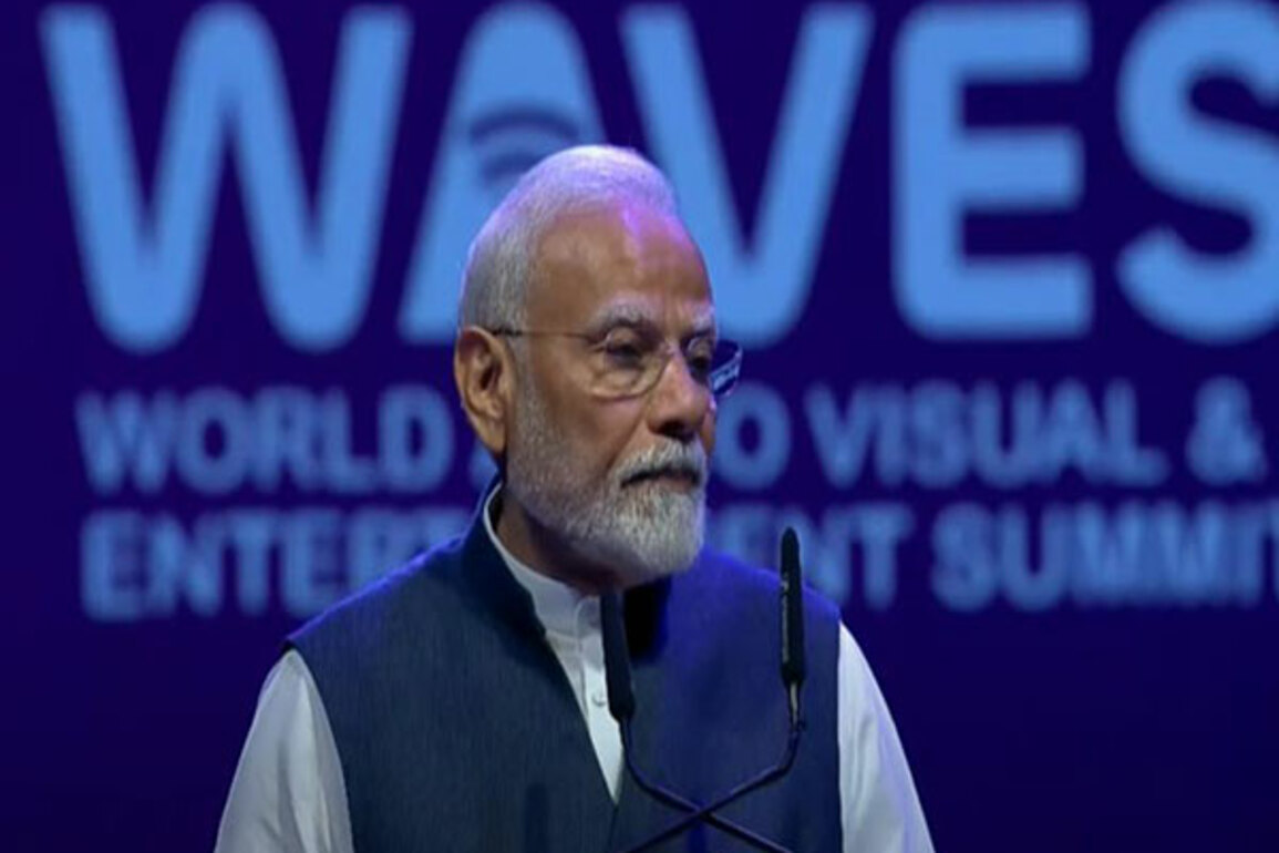 "Dawn of Orange economy": PM Modi at WAVES summit, says India becoming global hub of music, film, gaming