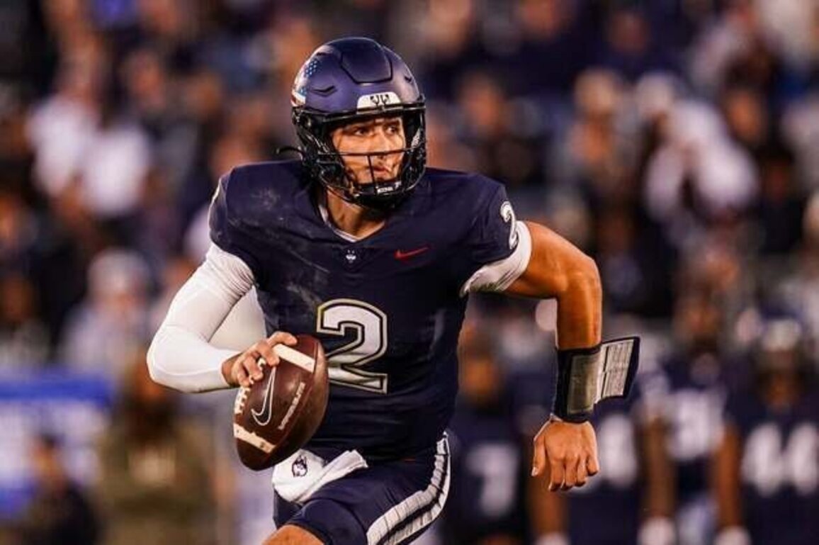 UConn standout QB Joe Fagnano skipping Fenway Bowl