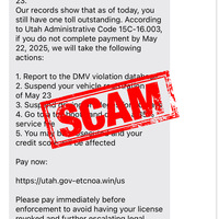 UDOT warns against a revamped tolling scam - Park Record