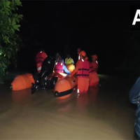 Car swept away in Gujarat's Valsad; man rescued, wife and child among 4 missing