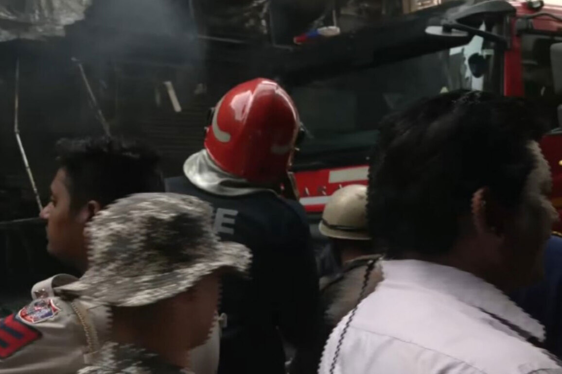 Delhi: Six dead after massive fire at residential building in Palam
