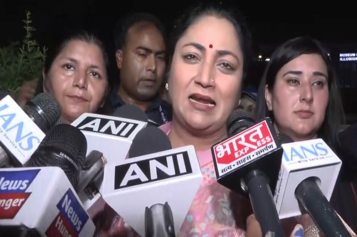 "Women will never forget this humiliation": Delhi CM Rekha Gupta leads 'Mahila Mashal Jaloos'