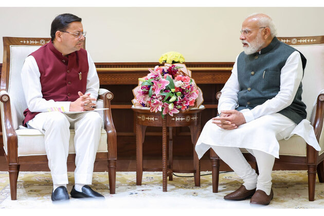 Uttarakhand CM Dhami meets PM Modi, discusses development and key projetcs