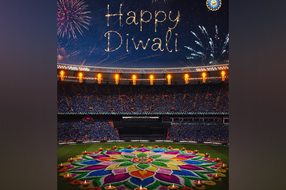 BCCI, Gautam Gambhir, VVS Laxman, and Irfan Pathan wish fans a "Happy Diwali"