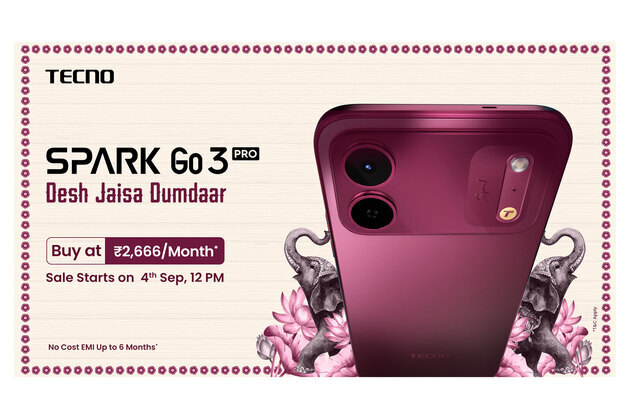 TECNO Brings Segment-First IP69 Durability to the Masses With the New SPARK Go 3 Pro