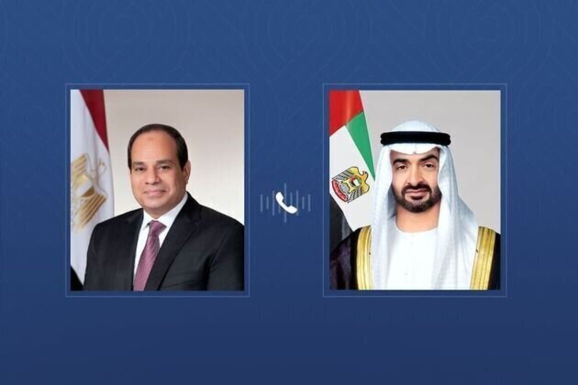 UAE and Egyptian Presidents discuss regional developments in phone call