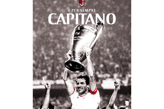Italy, AC Milan legend Franco Baresi passes away at 66