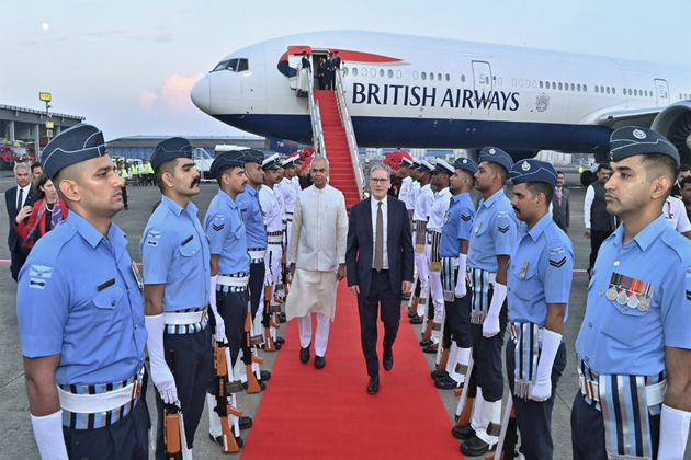 'Looking forward for advancing vision for stronger, prosperous future': PM Modi welcomes British PM Starmer to India