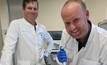 Dr Daniel Bogema and Dr Gus McFarlane at the Elizabeth Macarthur Agricultural Institute, where in a world-first they applied rapid DNA sequencing technology to speed up data analysis during an emergency response.