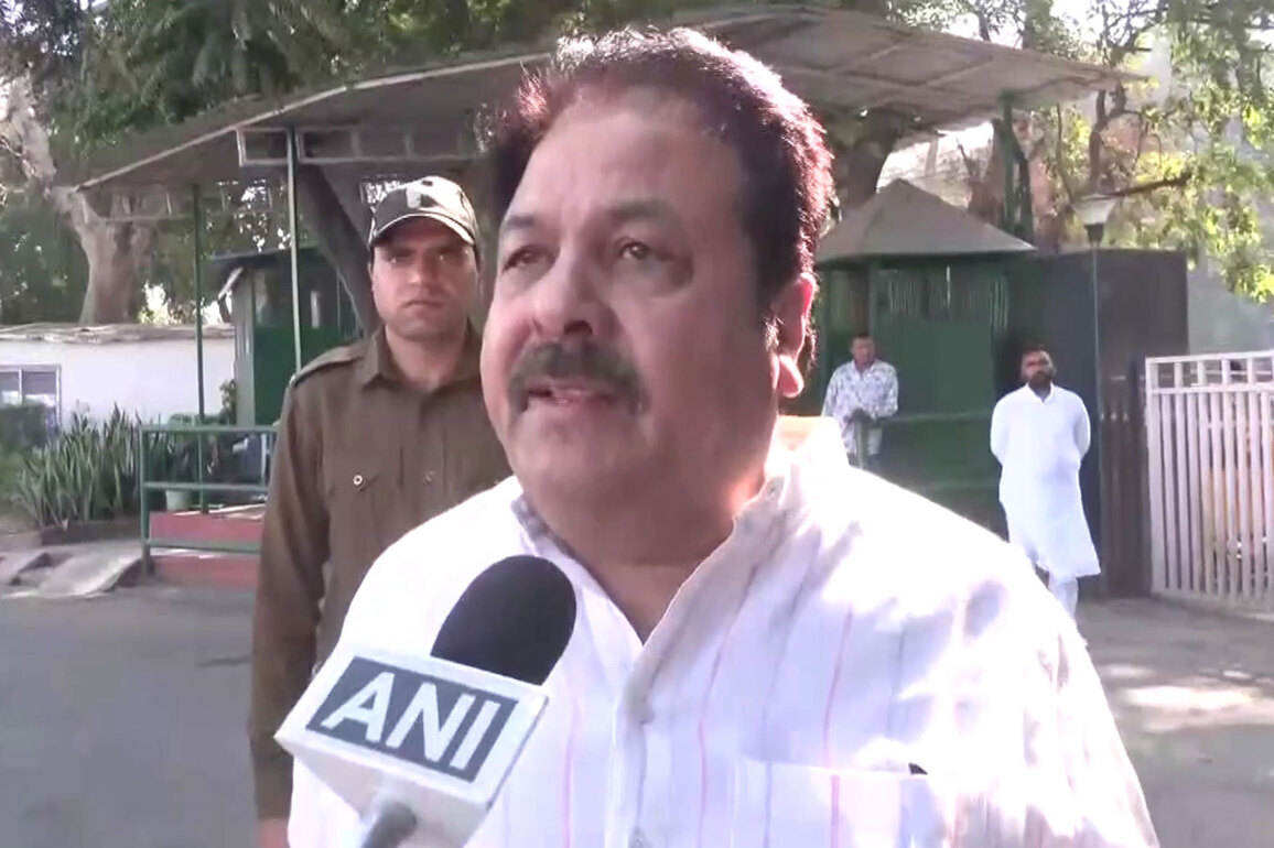 Congress MP Rajeev Shukla extends Holi greetings, calls for peace in West Asia
