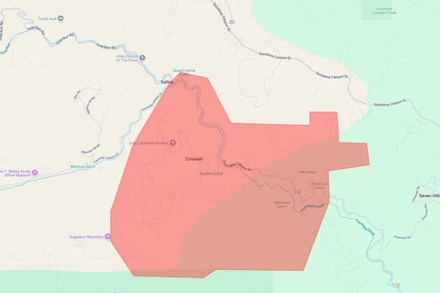 Residents ordered to evacuate as wildfire sparks in Fourmile Canyon west of Boulder