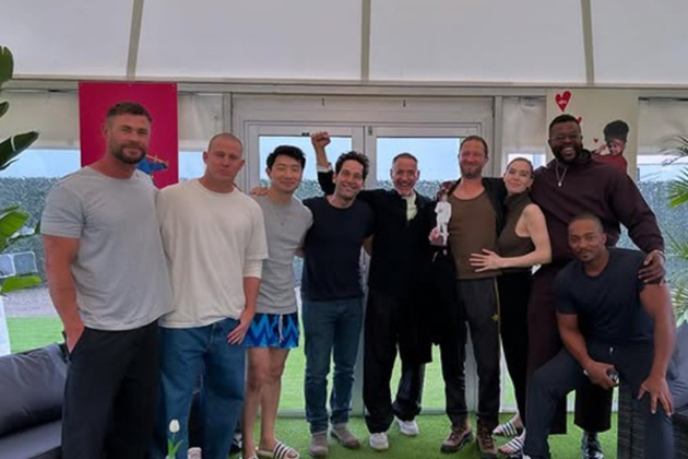 Robert Downey Jr reunites with Marvel stars at Thunderbolts premiere
