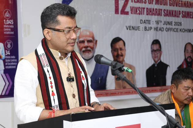 MoS Margherita attends outreach programmes in Kohima to mark 12 years of NDA govt at Centre