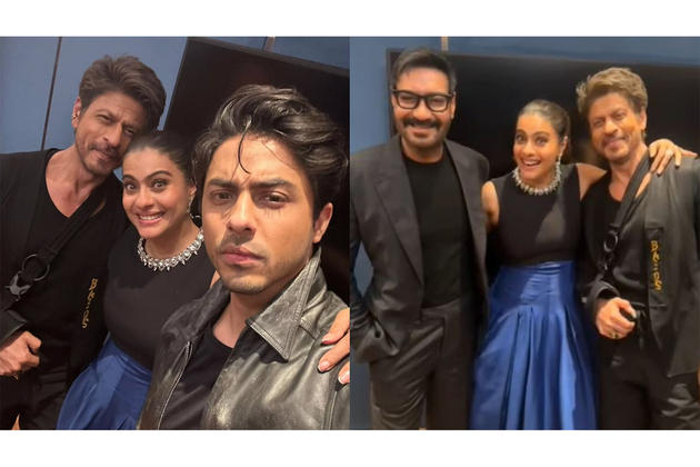 Inside Kajol, Ajay Devgn's rare reunion with Shah Rukh Khan and family, actor says "too excited"