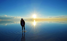 Salar de Uyuni in Bolivia