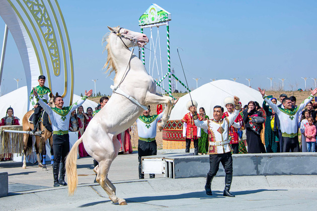 TURKMENISTAN-AHAL-NAURYZ-CELEBRATIONS