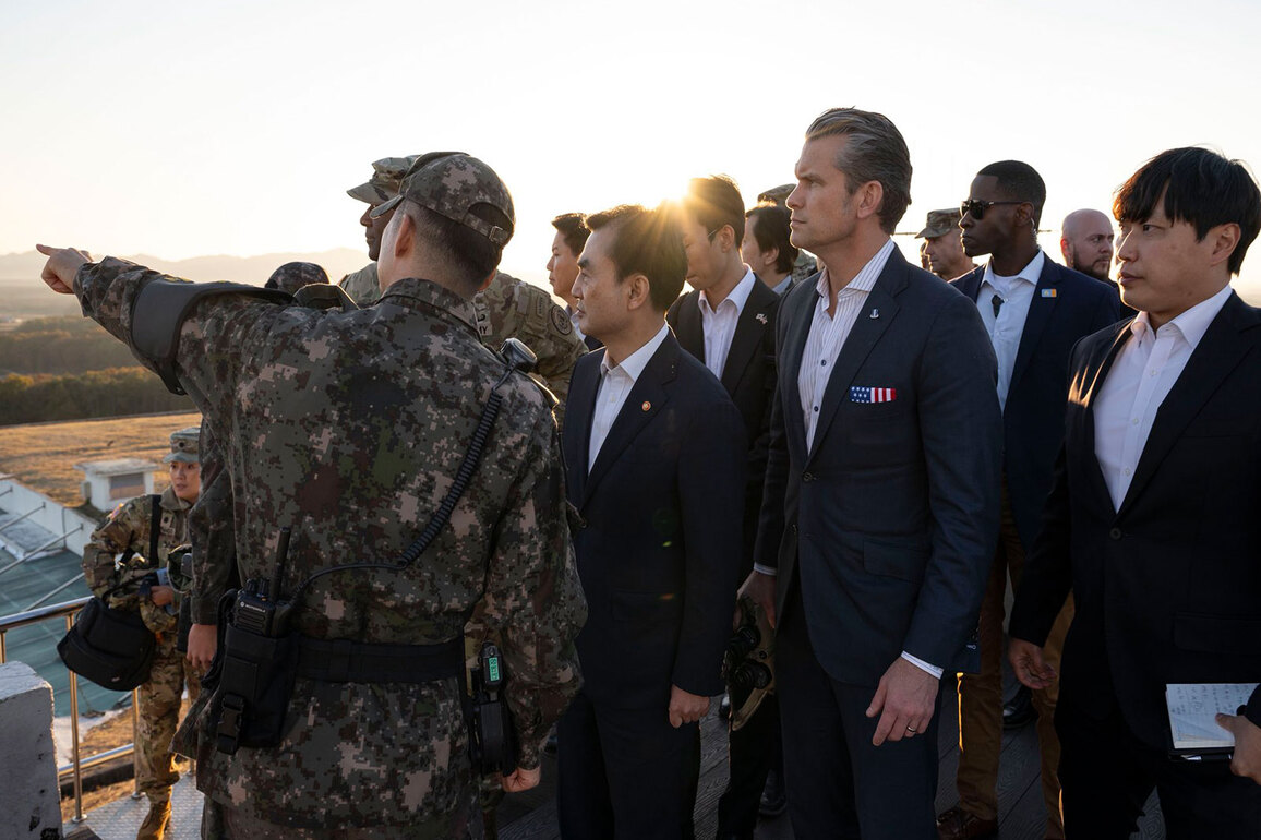 North fired rockets during Hegseth visit, says S Korea; US Defence Secy vows to fulfil Trump's nuke submarine pledge to Seoul