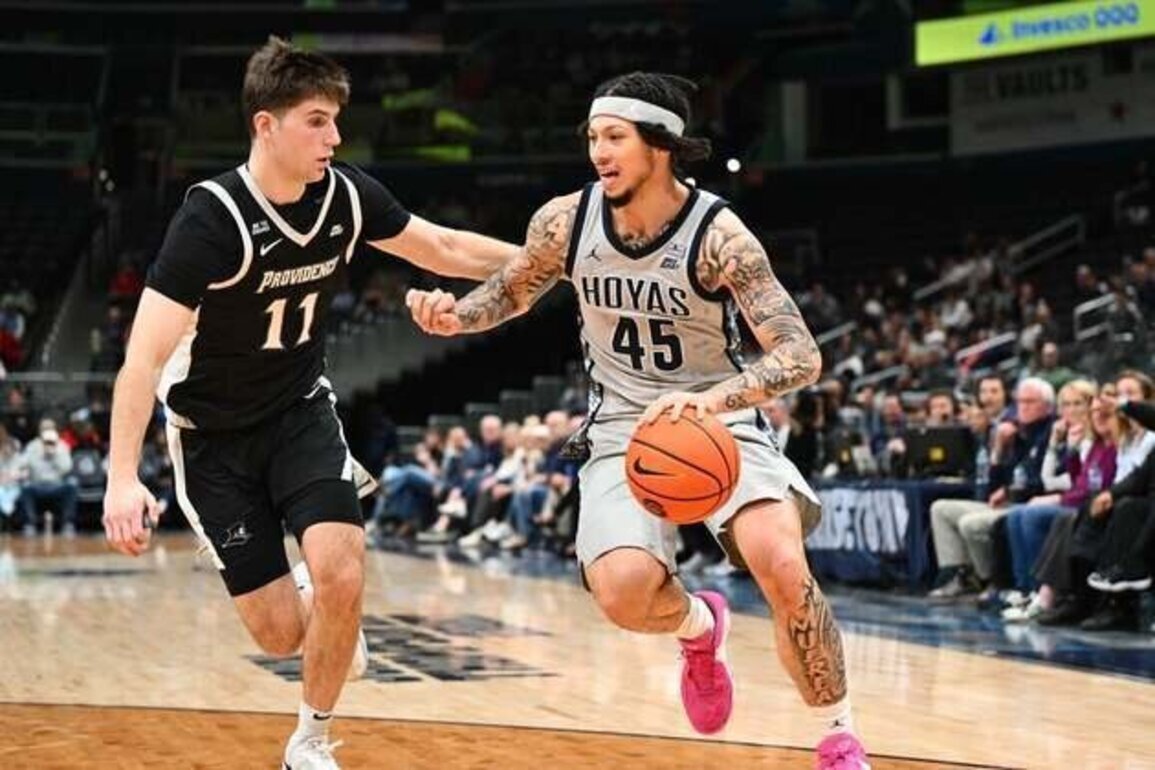 Georgetown blows lead, rallies to edge Providence
