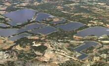 An artist's rendering of the Wak Wak solar farm