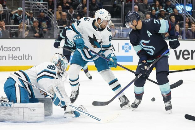 Kraken set team mark for goals in win over Sharks
