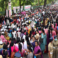 Kerala: ASHA workers' protest enters 27th day, demand salary hike and retirement benefits