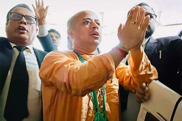 Bangladesh High Court grants bail to Chinmoy Krishna Das in sedition case