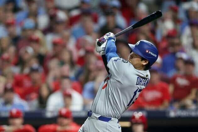 Four-run inning sends Dodgers to 2-0 NLDS edge on Phillies