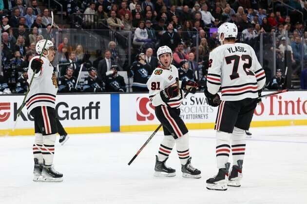 Connor Bedard's OT goal lifts Blackhawks past Mammoth
