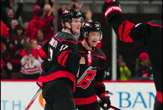 NHL roundup: Sebastian Aho's late goal lifts 'Canes past Panthers