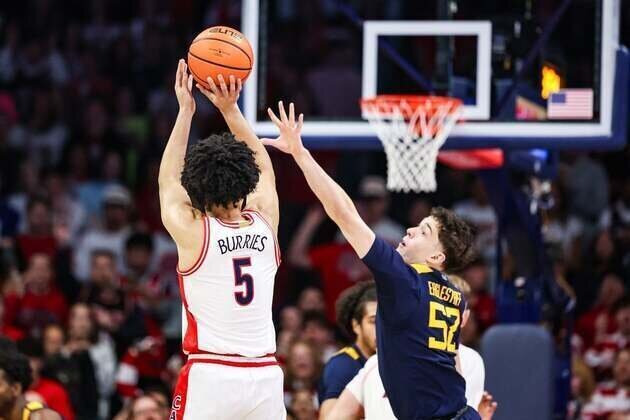 Brayden Burries, No. 1 Arizona pummel West Virginia