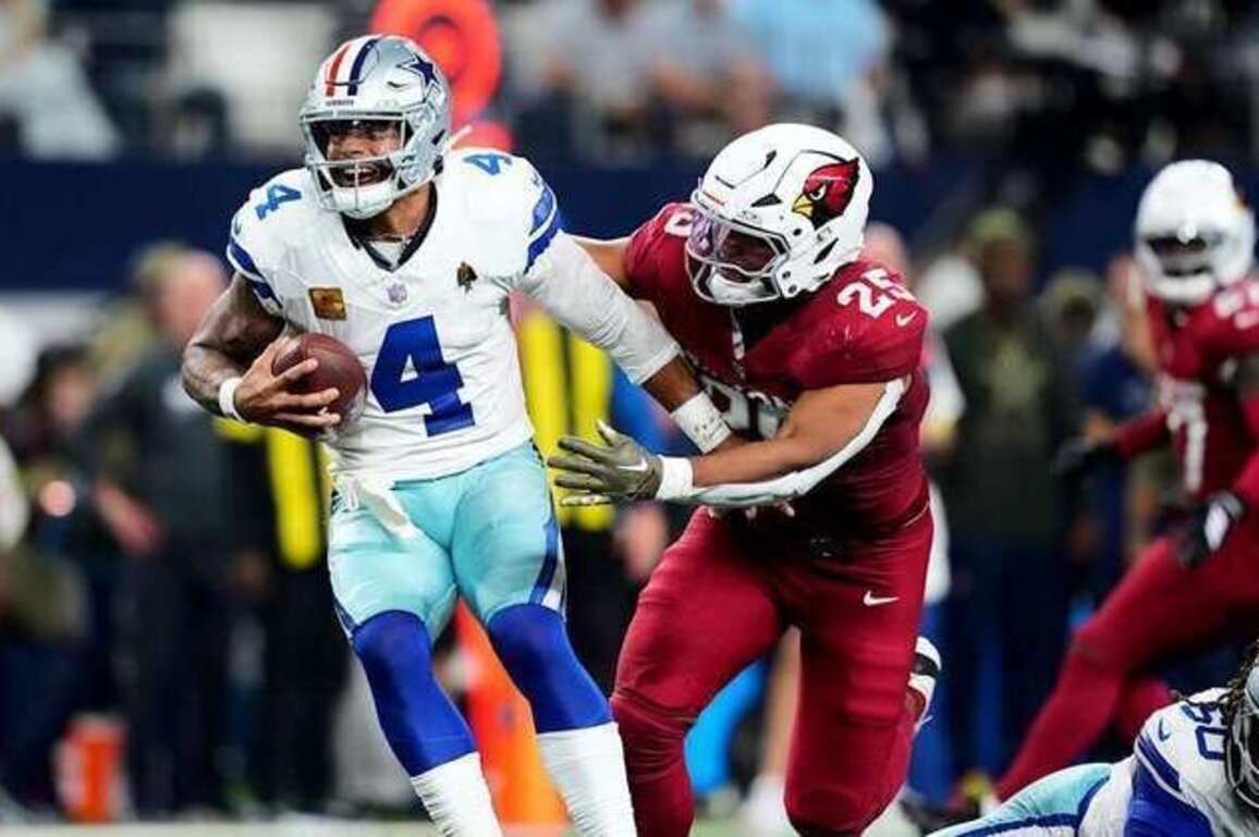 En resumen: Cowboys caen ante los Cardinals, 27-17
