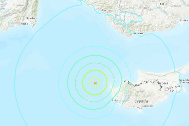 6.6-magnitude quake rocks Mediterranean near Cyprus