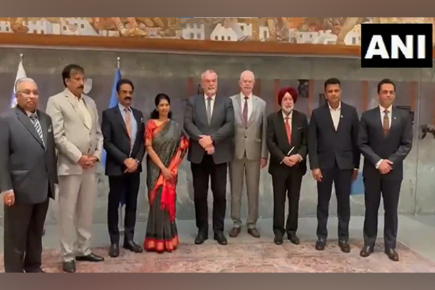 Indian parliamentary delegation led by Kanimozhi meets Slovenian lawmakers in Ljubljana