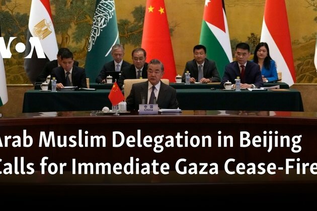 Arab Muslim Delegation in Beijing Calls for Immediate Gaza Cease-Fire