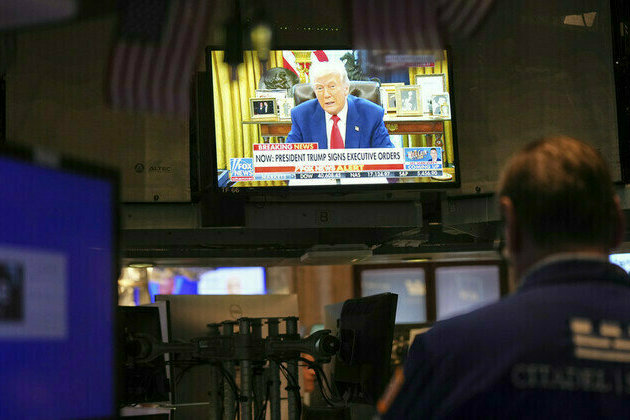 Trump admits he reacted to stock market plunge