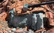 Evidence of mineralisation in Namibia