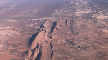East Pilbara from the air