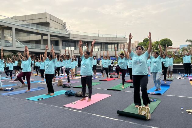 Group 108 Hosts 'The Wellness Edit' at Grandthum on International Yoga Day