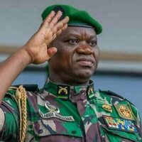 Gabon's military ruler declares bid for presidency