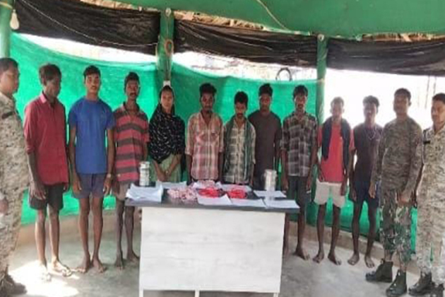 Chhattisgarh: Security forces arrest 18 Naxalites from Bijapur, recover explosives