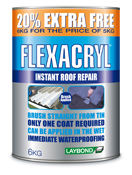 20% extra free Flexacryl