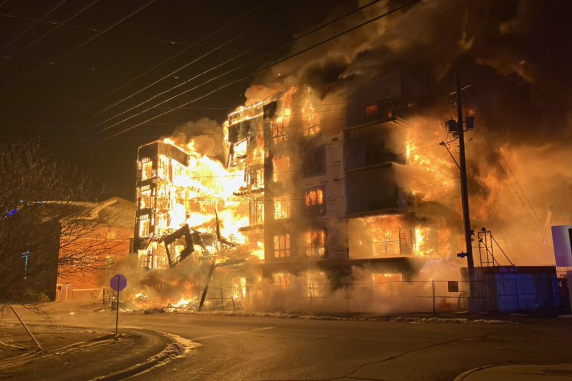 Fire destroys under-construction purpose built rental complex in Ottawa