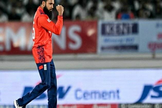 England's veteran spinner Adil Rashid climbs to top of ICC men's T20I bowling rankings