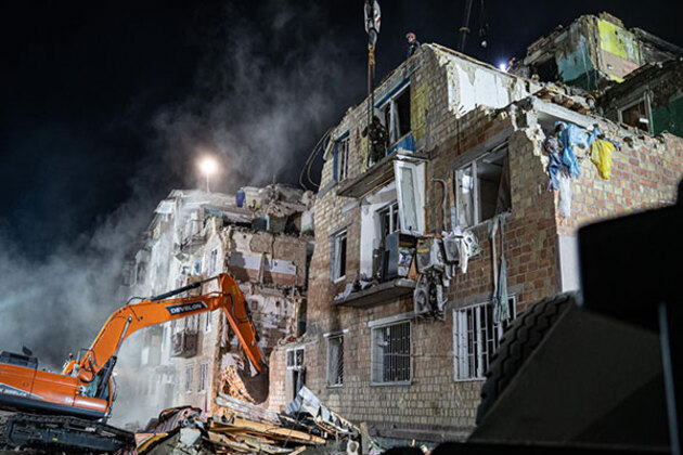 22 people killed, including four children in Russian strike on a residential building Kyiv: Ukrainian President Volodymyr Zelenskyy