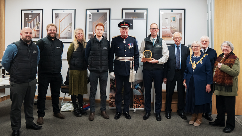 Archwood Group presented with King's Award