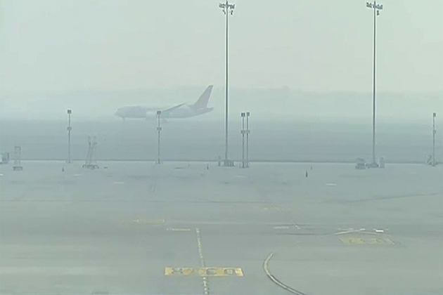 10 flights cancelled at IGI Airport due to low visibility