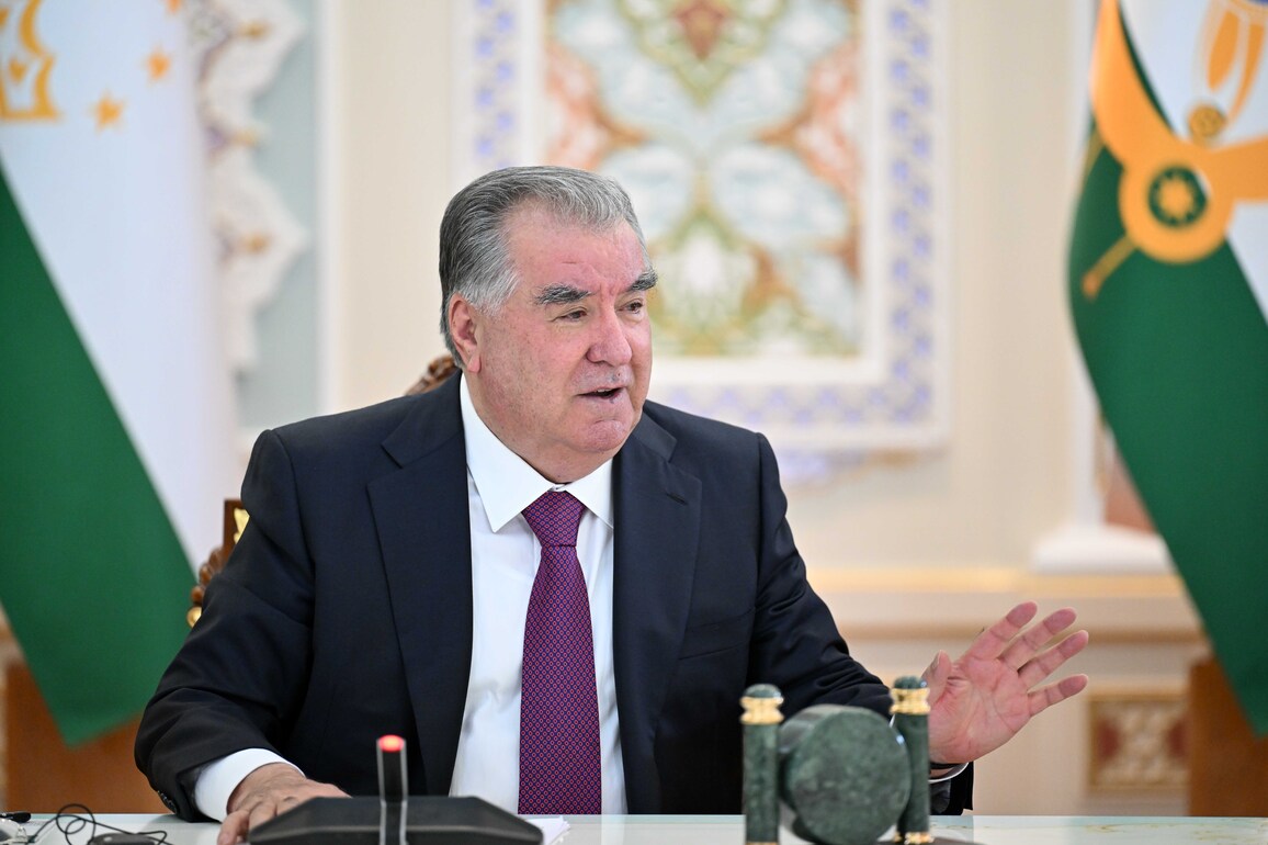 TAJIKISTAN-DUSHANBE-TAJIK PRESIDENT-INTERVIEW