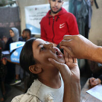 New polio vaccination campaign begins in Gaza targeting 600,000 children